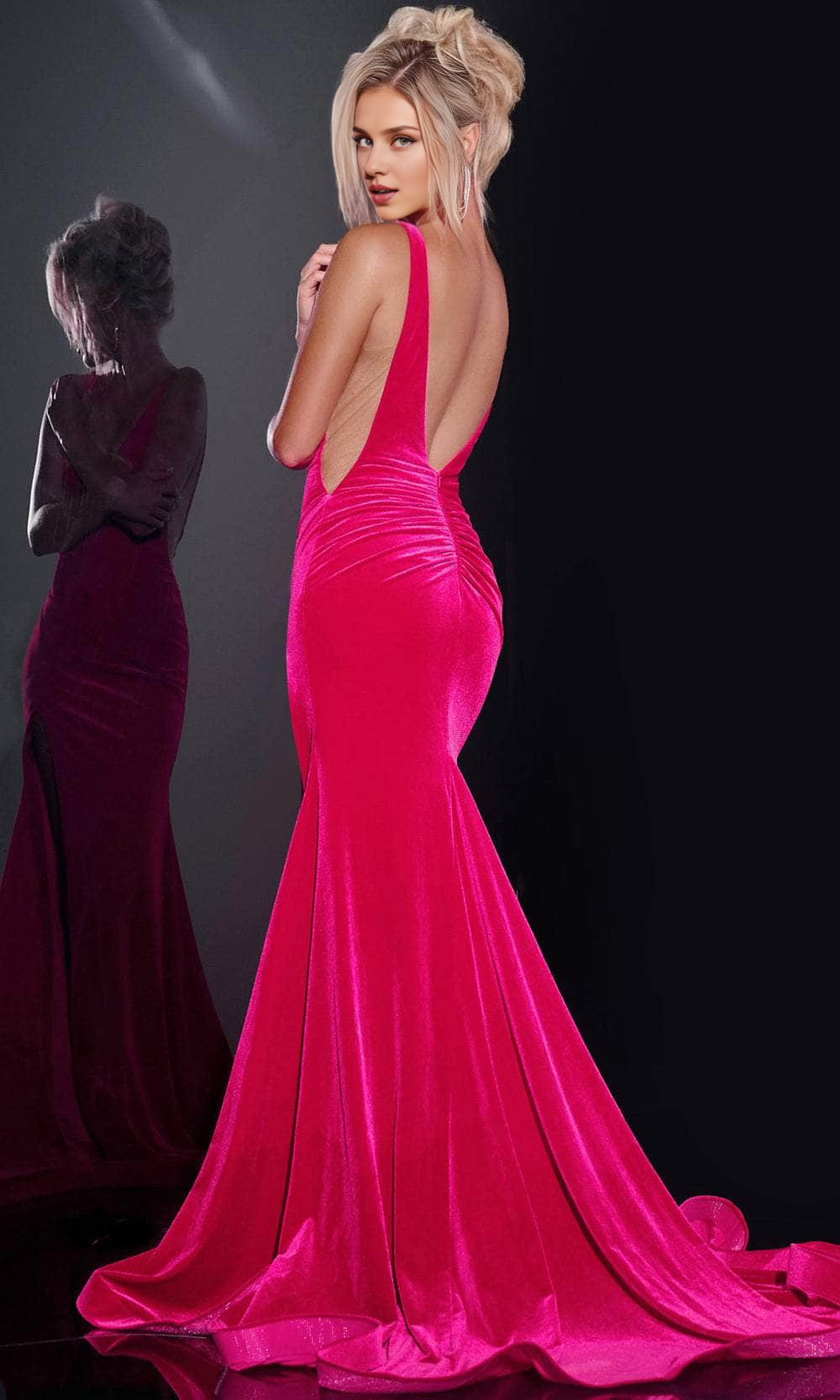Weitese Stores With Prom Dresses Special Occasion Collection Sleeveless Plunging V Neckline Mermaid Prom Gown With Hight Slit Formal Women's Dresses