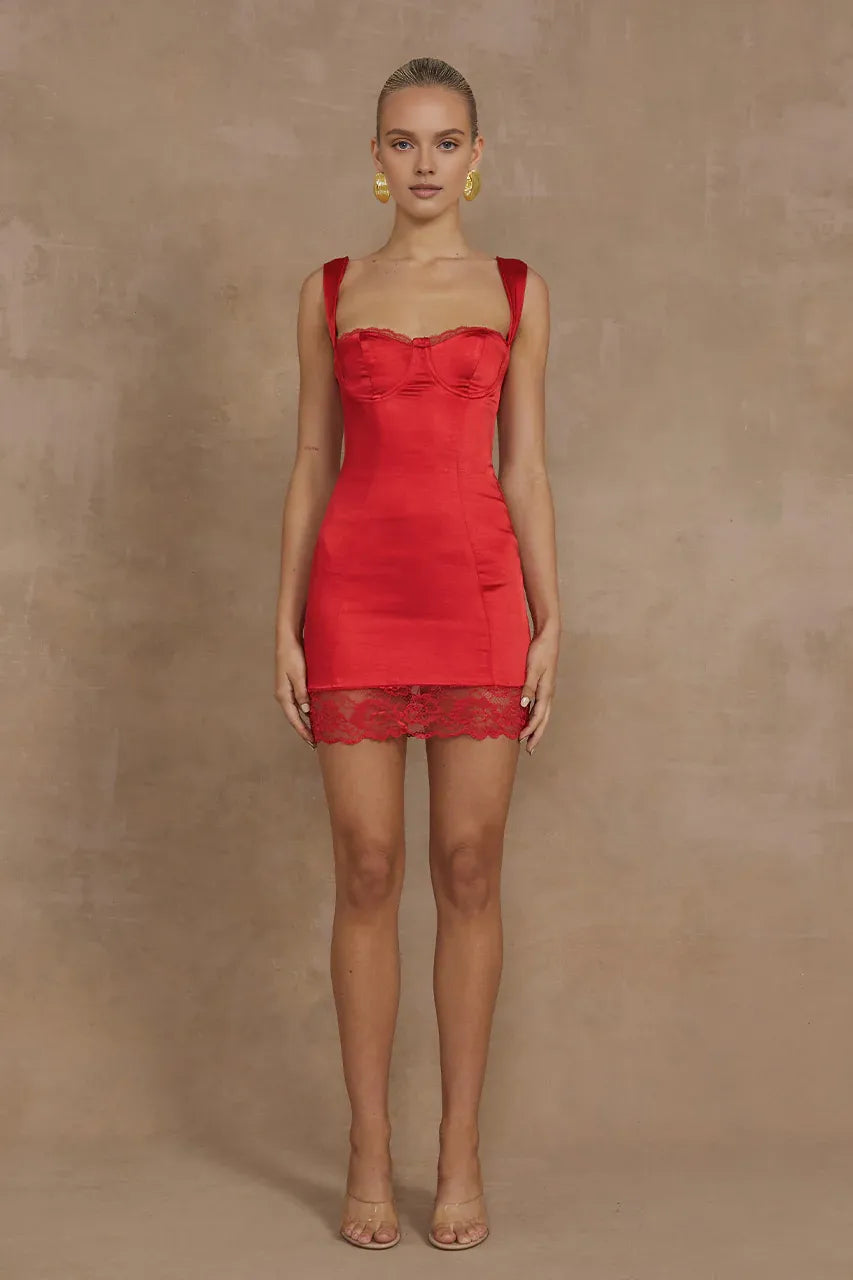 Pretty Sheath/Column Sweatheart Neck Sleeveless Satin Short-Mini Homecoming Dress