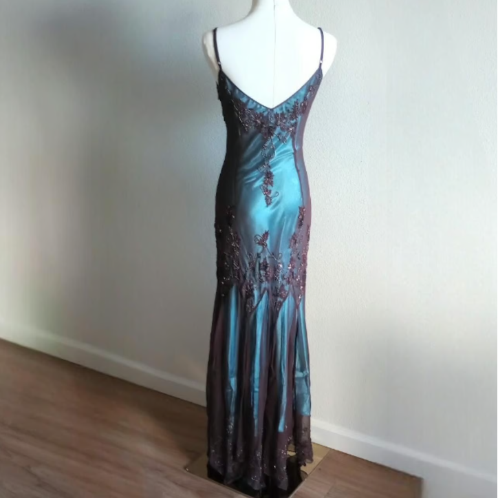 Weitese Dress Prom Dress Stores Charming Straps Mermaid Beading Vintage Long Evening Dress Party Dress Formal Women's Dresses