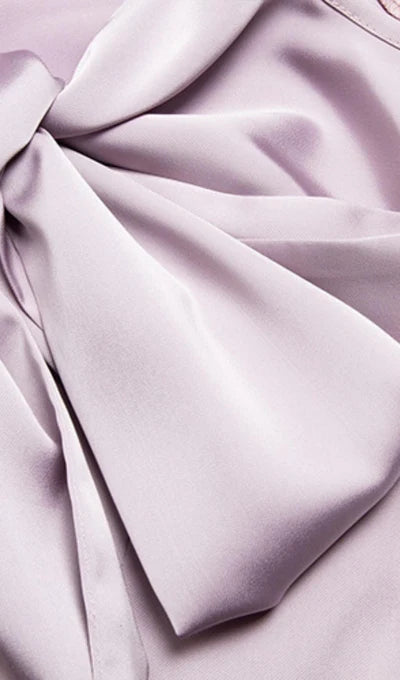 Satin Spaghetti Straps Strap Prom Dress