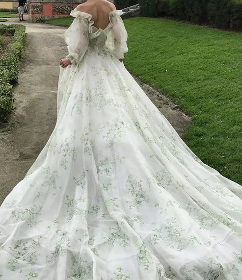 Robe longue à épaules dénudées pour soirée et bal de promo