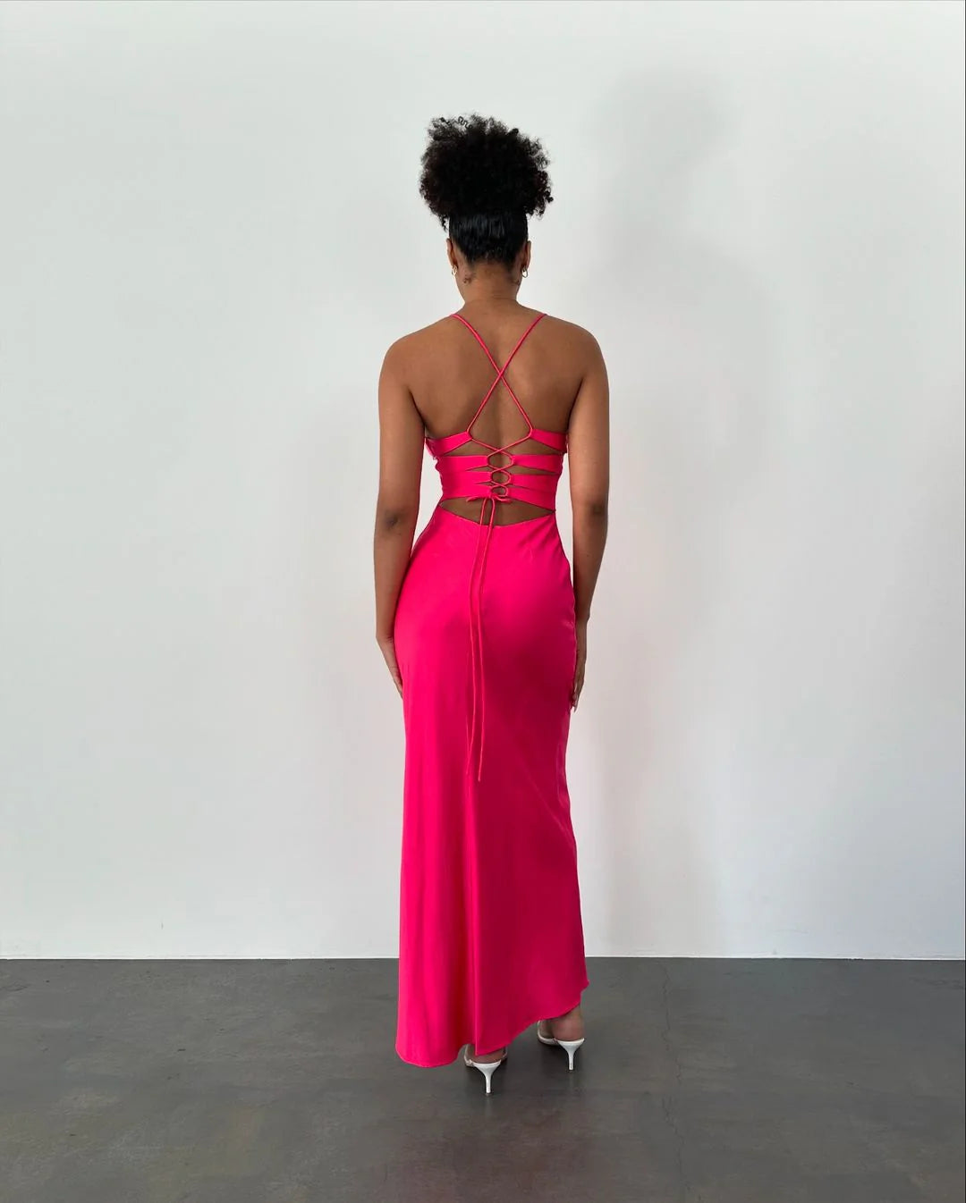 Weitese Formal Women's Dresses Hot Pink Sheath Long Prom Dress Formal Party Gown Prom Dress Store