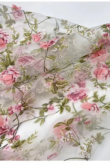 Robe de bal longue sans manches, coupe trapèze/princesse, col en V