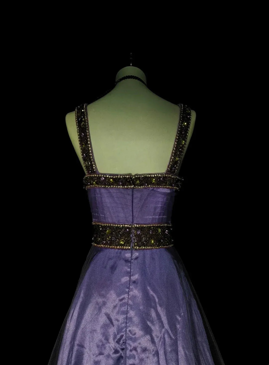 Regal A-Line Sweetheart Spaghetti Strap Zip Back Floor-Length Gala Dress