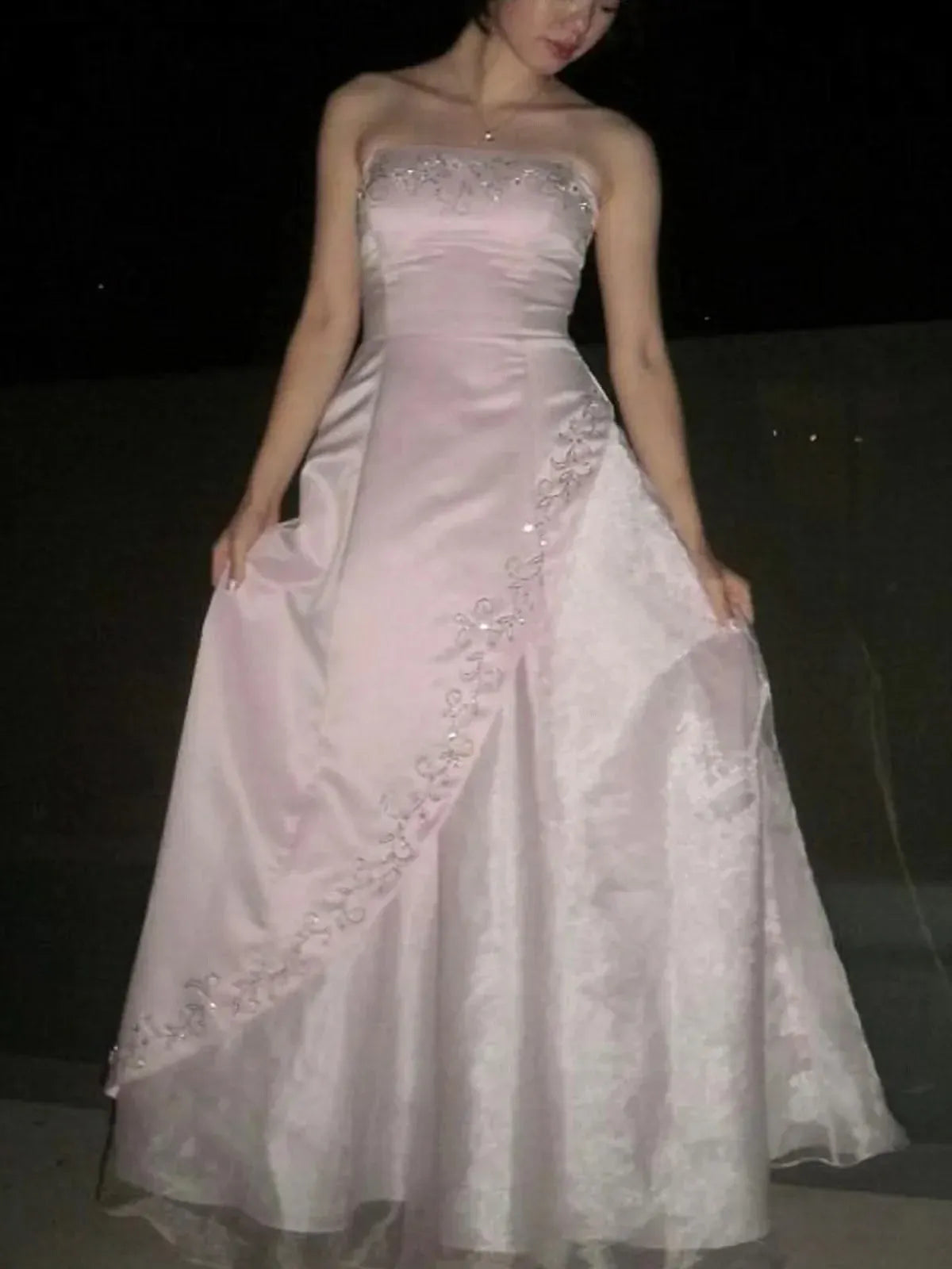 Romantic Ball Gown Strapless Sweetheart Sleeveless Zip Back Floor-Length Wedding Dress