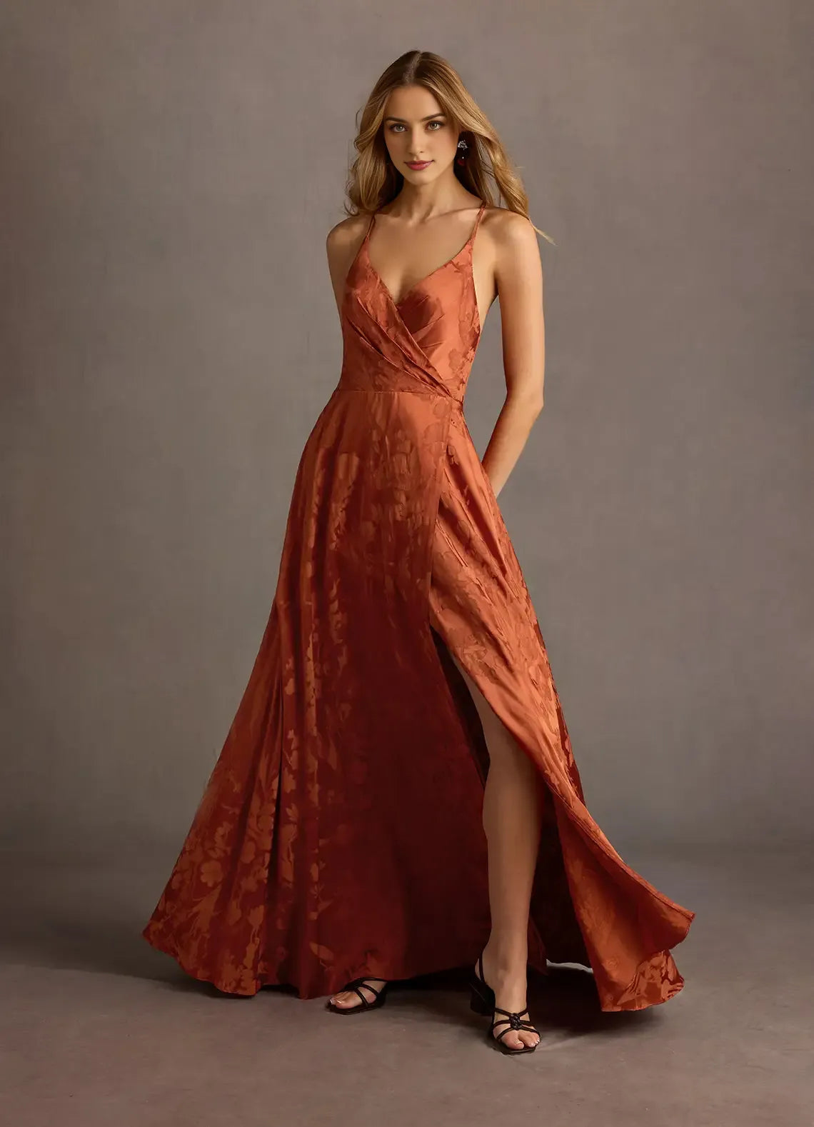 Vestido Weitese con tirantes finos, sin mangas, romántico, estampado de flores, vestido de noche, largo hasta el suelo, sin espalda, vestido de fiesta 