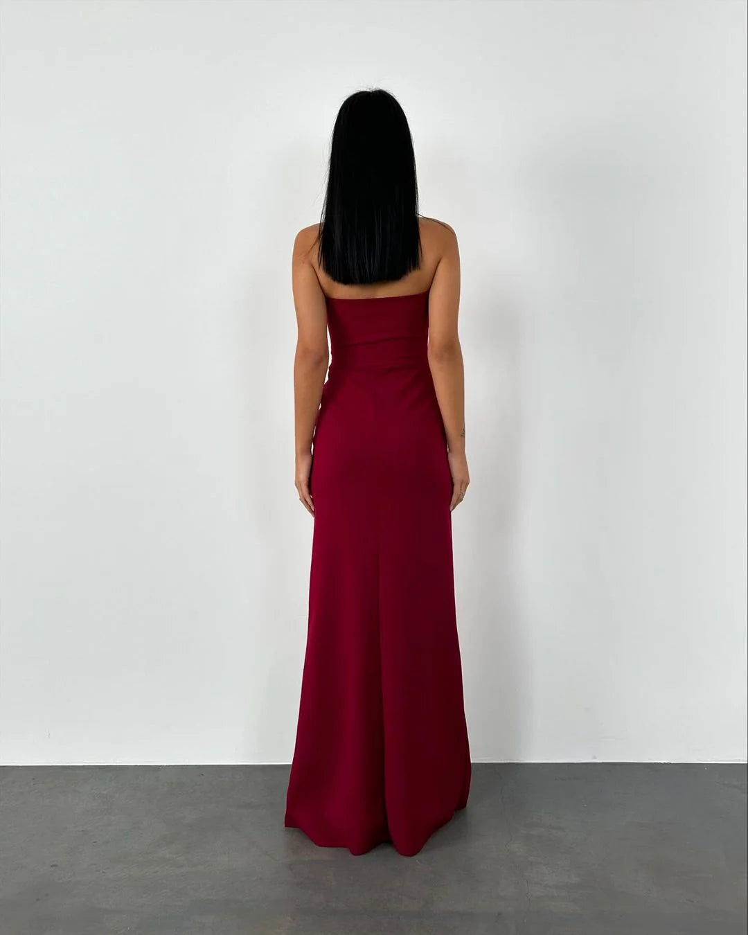 Weitese Formal Women's Dresses Strapless Sheath Long Prom Dress Formal Party Gown Prom Dress Store