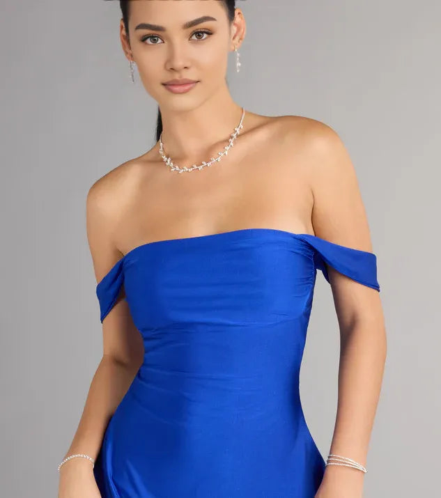 Simple A-Line/Princess Off-The-Shoulder Sleeveless Backless Short-Mini Homecoming Dresses