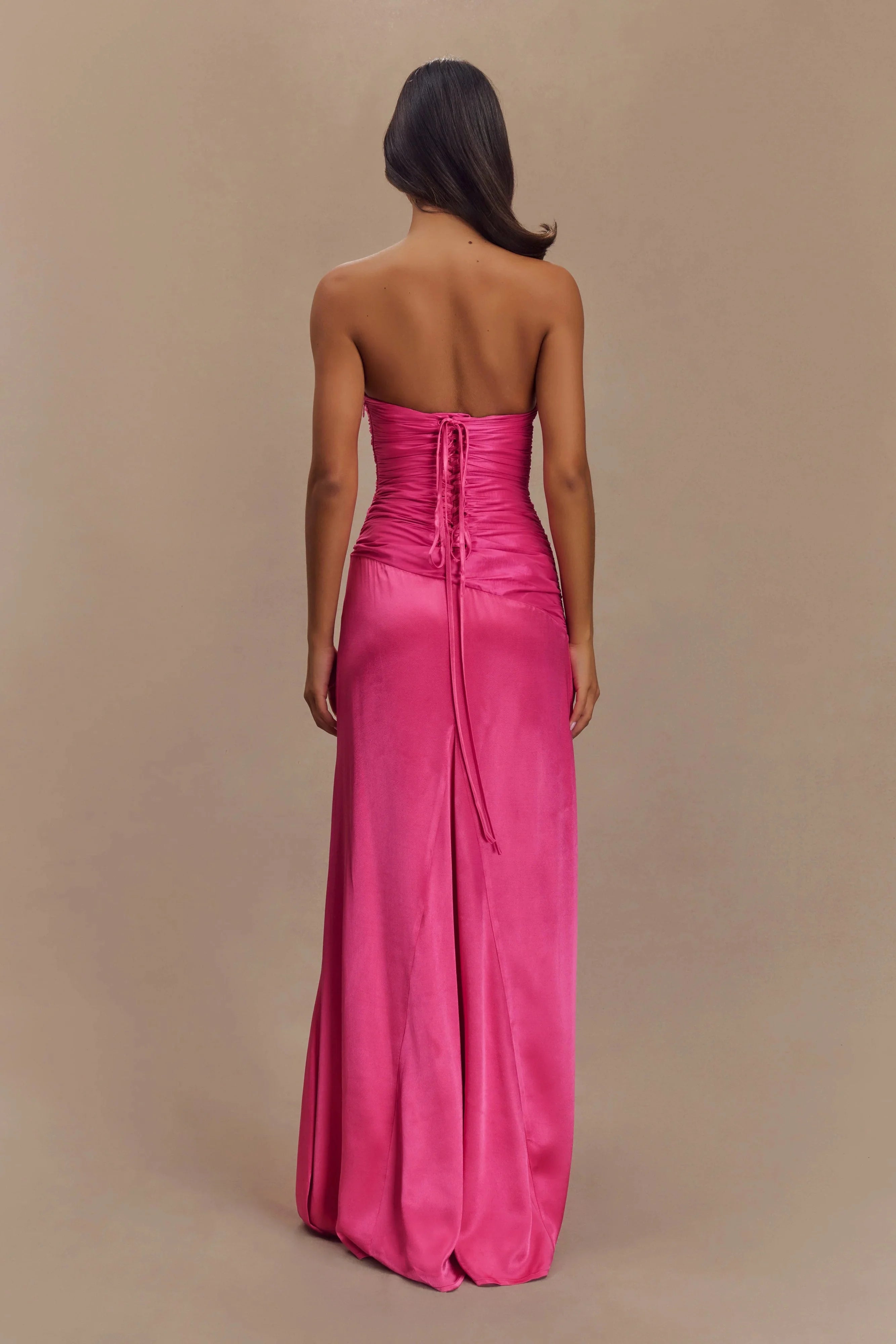 Simple Strapless Prom Dresses for Women Discount Long Bridesmaid Dresses Hot Sale Long Evening Dresses A-Line