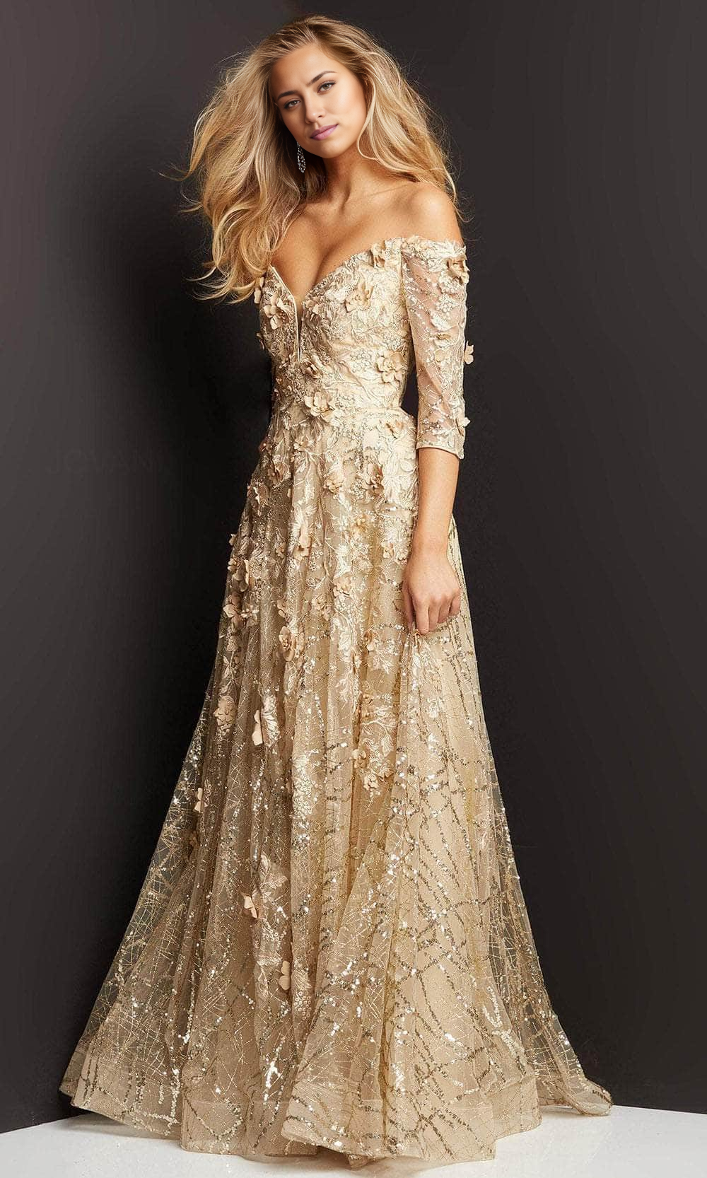 Weitese Stores With Prom Dresses Elegant Quarter Sleeve Mother of the Bride Gown Prom Dress Formal Women's Dresses