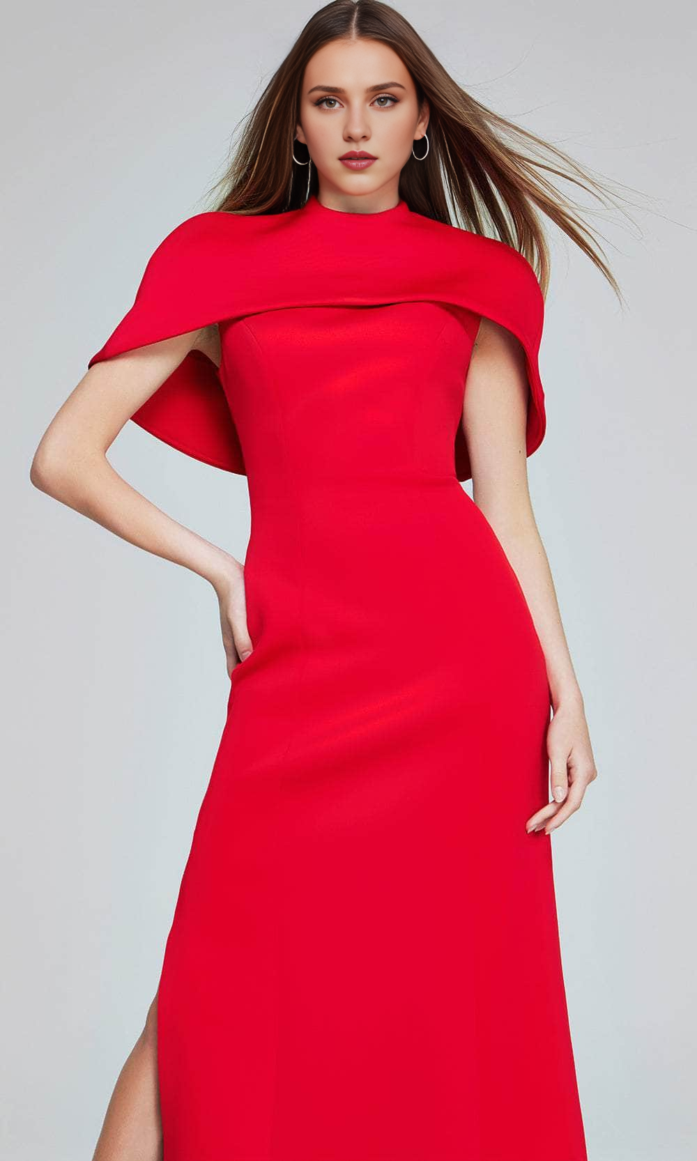 Weitese Stores With Prom Dresses Special Occasion Collection Sleeveless High Neck Cape Prom Evening Gown Formal Women's Dresses