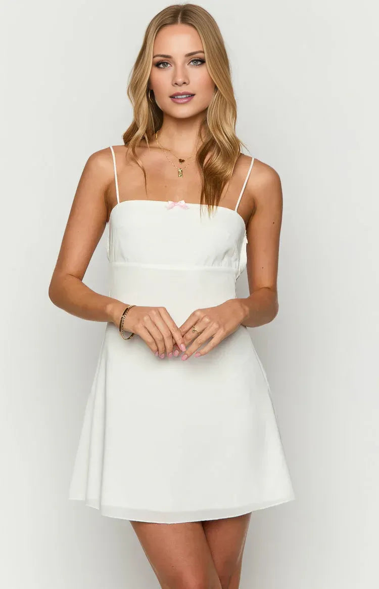 Spaghetti Straps Sleeveless chiffon Trendy Knee-Length Homecoming Party Dresses Backless Sexy Knee Length Cocktail Dresses No Slit