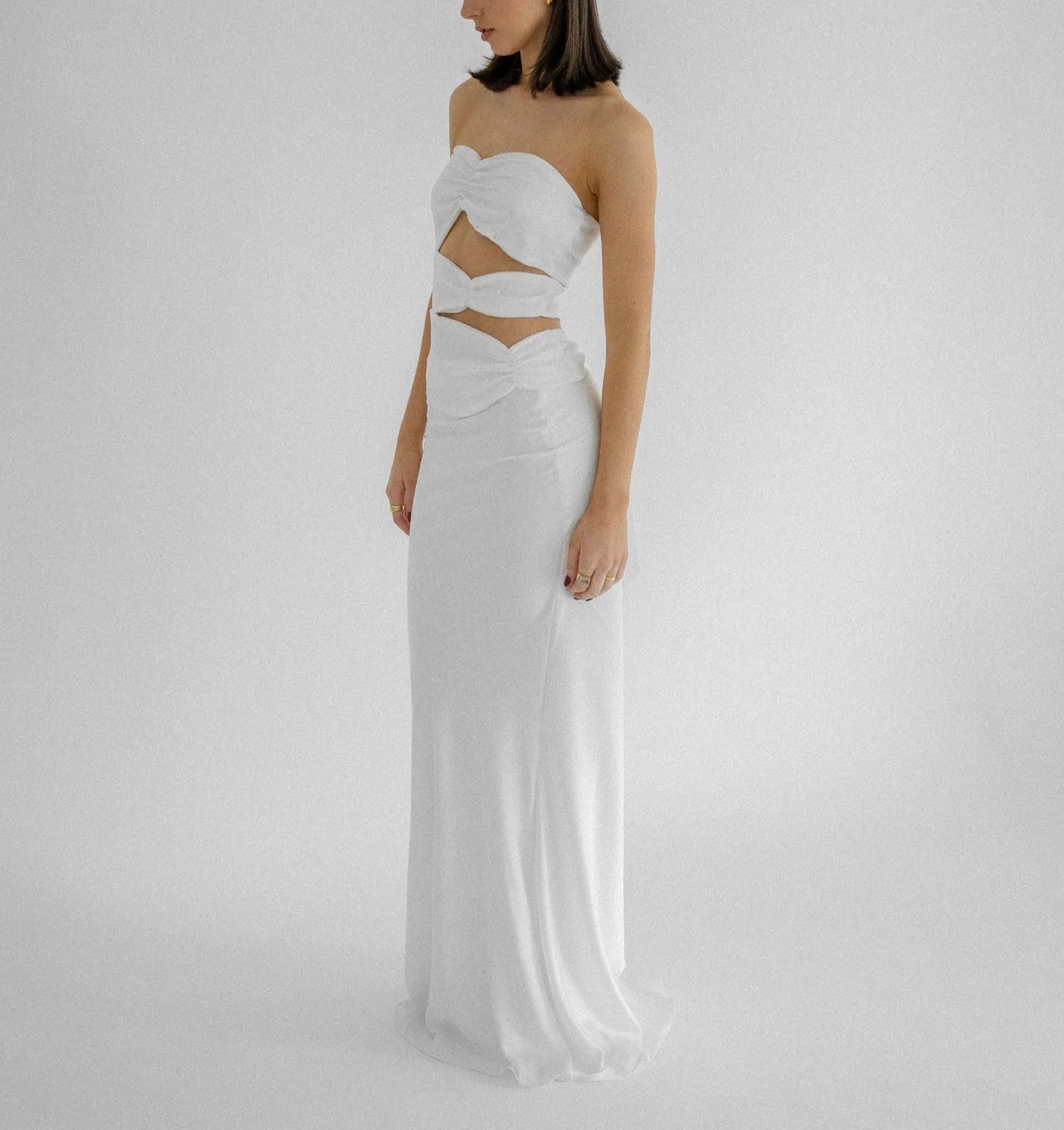 Robe de bal Weitese, robes de soirée noires sans bretelles en satin, élégantes, simples et longues 