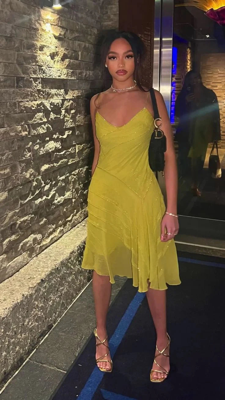 Weitese Dress Prom Dress Stores Straps Spaghetti Straps Short Party Dress Cocktail Dress Formal Dresses