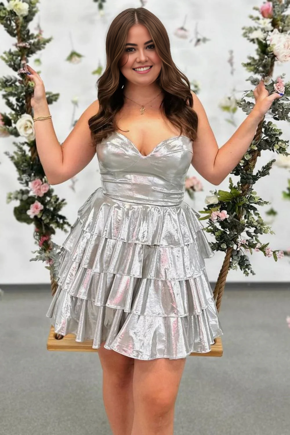Stunning A-Line Sweetheart Short Off-the-Shoulder Homecoming Dress