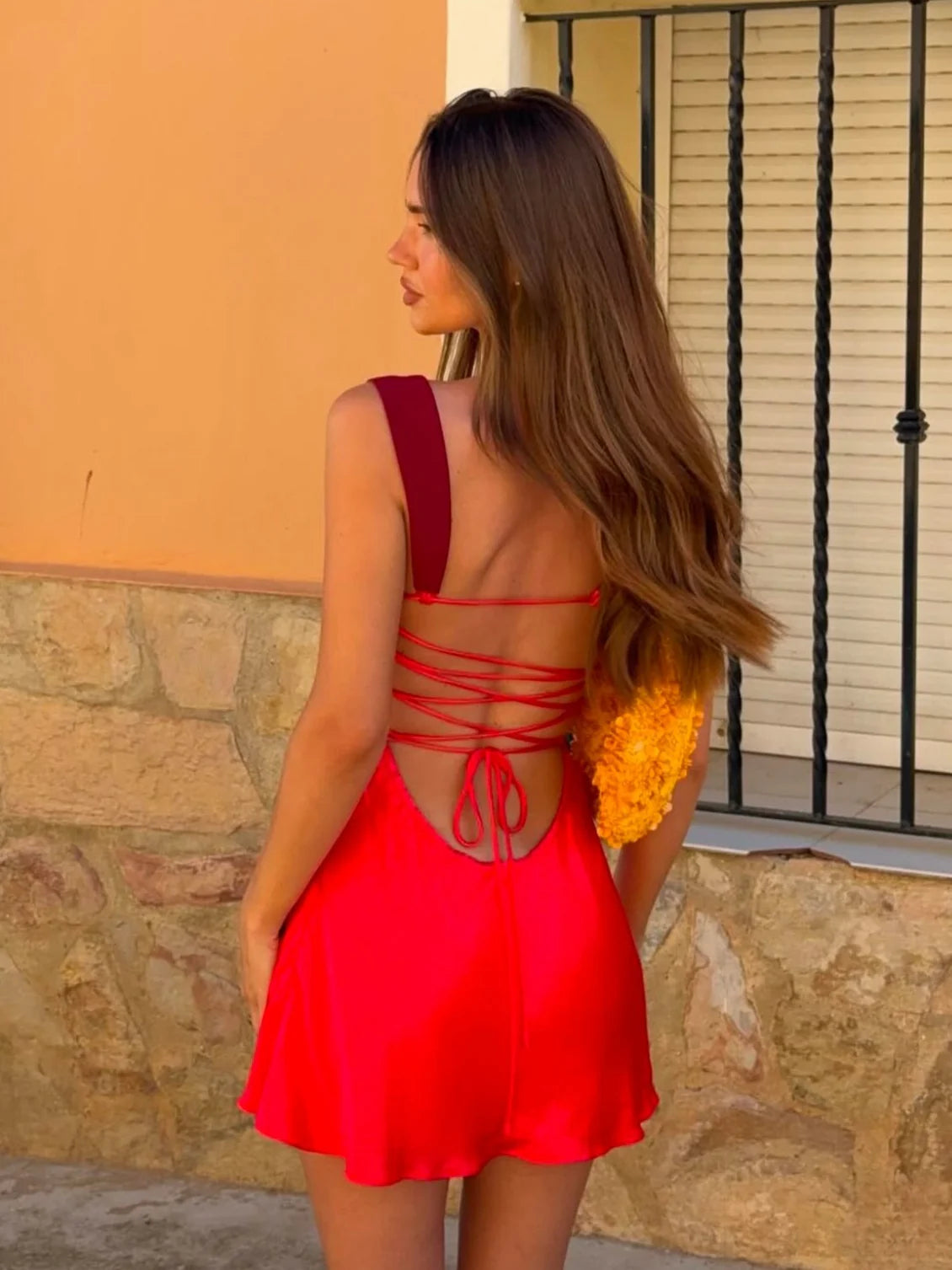 Stylish A-Line/Princess Sweetheart Sleeveless Criss Cross Back Short-Mini Homecoming Dress