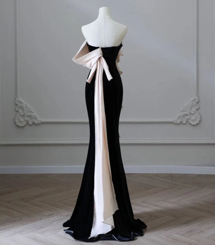 Weitese Dresses Formal Elegant Satin Mermaid Train Formal Party Dress Prom Evening Dress Stores With Prom Dresses