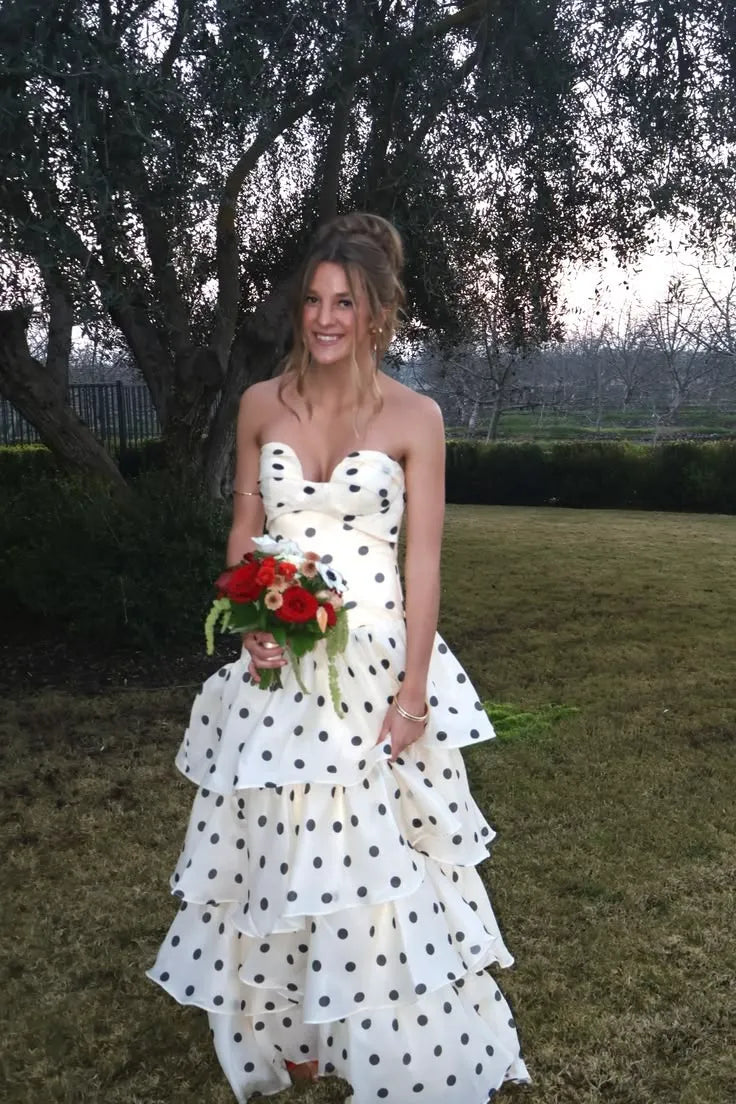 Vintage Mermaid Strapless Sweetheart Sleeveless Zip Back Floor-Length Holiday Dress