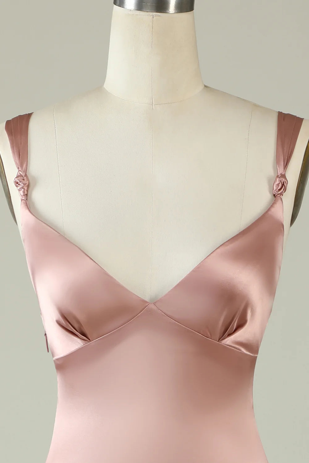 Asymmetrical Bridesmaid Dress With Slit