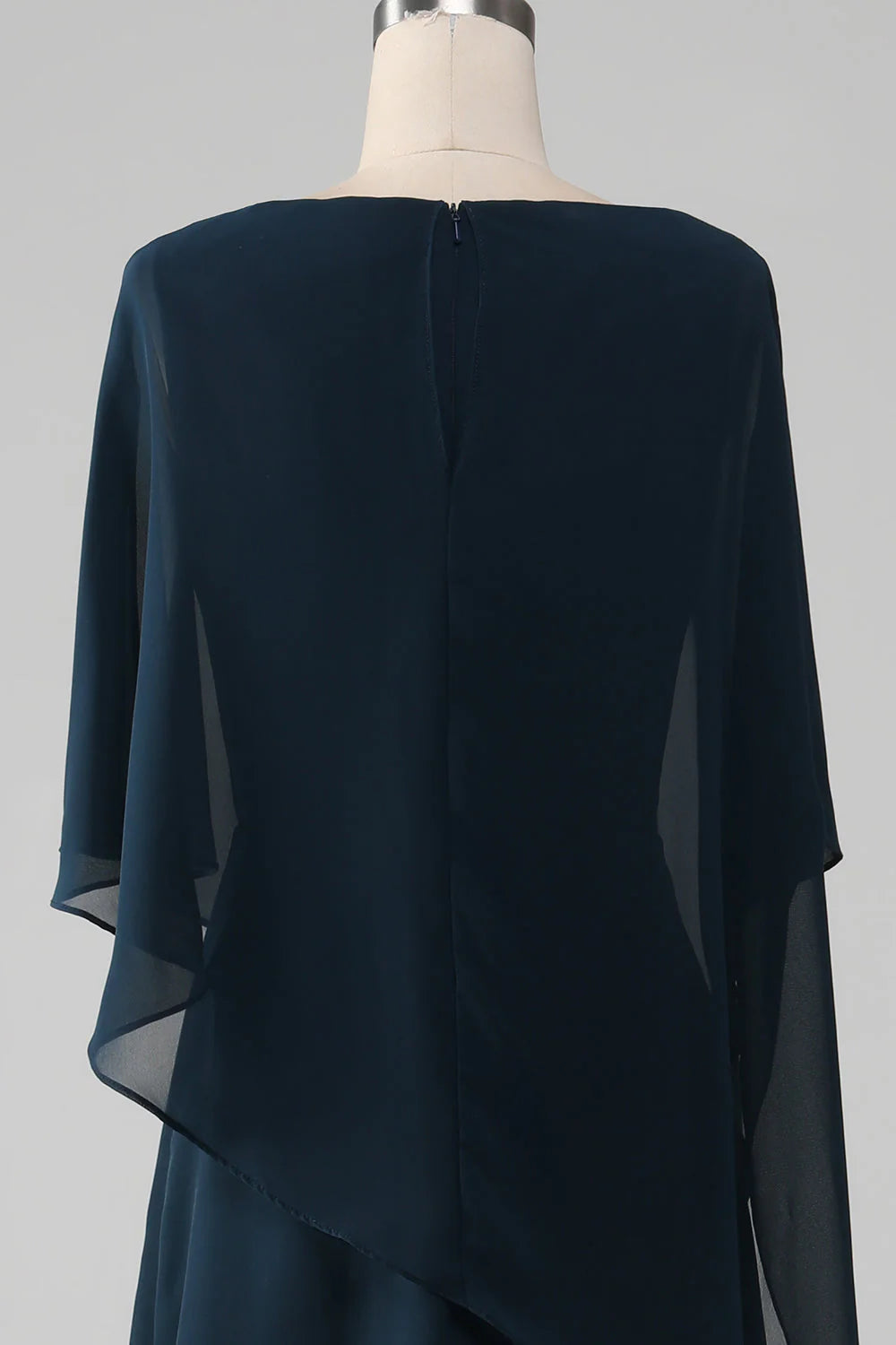 Chiffon A-Line Scoop Neckline Mother Of The Bride Dress