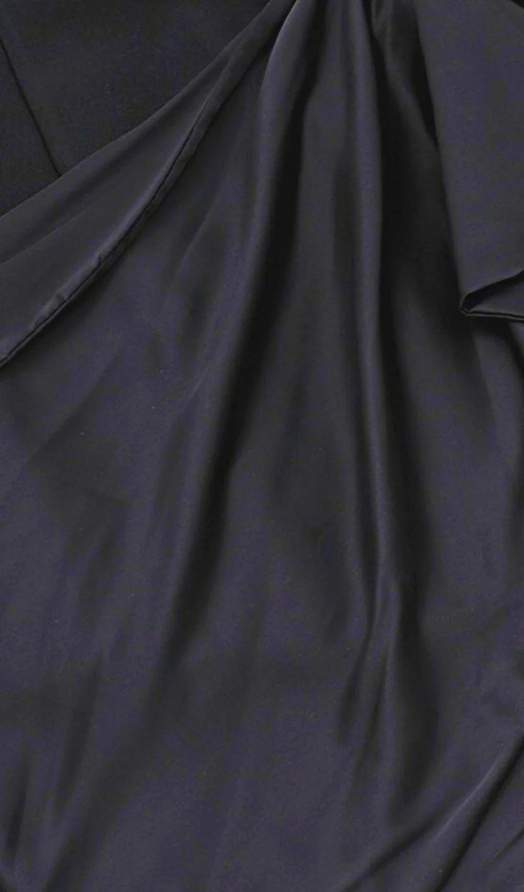 Ruched Mini In Black Prom Dress