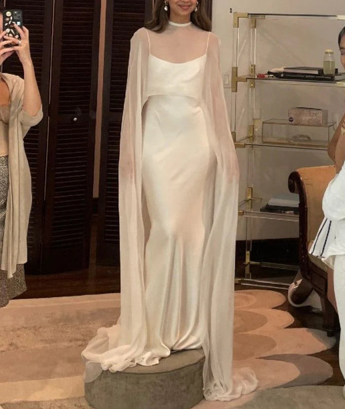 Weitese Dress Prom Dress Stores White Open Back Mermaid Long Prom Dress Light Wedding Dress Party Dress Formal Women's Dresses