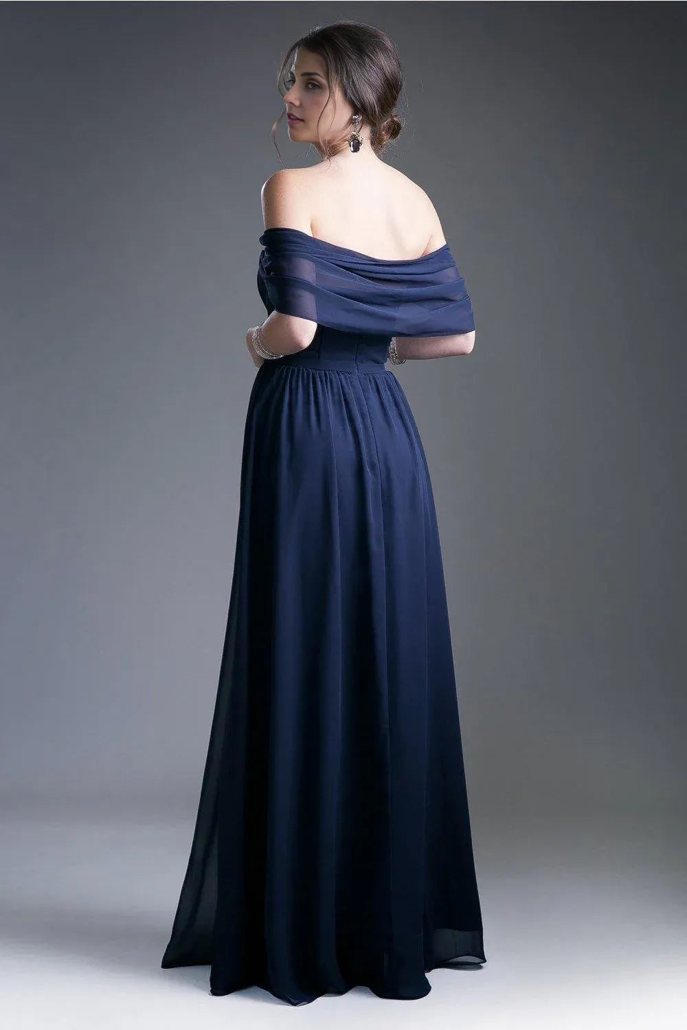 Weitese Dress A-Line/Princess Cap Sleeve Mother of the Bride Dress Floor-Length Ruched/Pleats Prom Dress