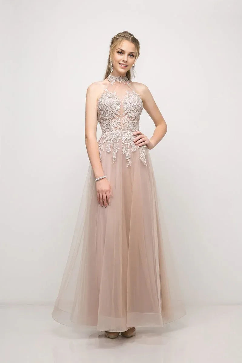 Robe Weitese A-Line en dentelle avec appliques, longue robe de soirée en tulle, robe de soirée formelle, dos nu, sans manches, robe de bal 