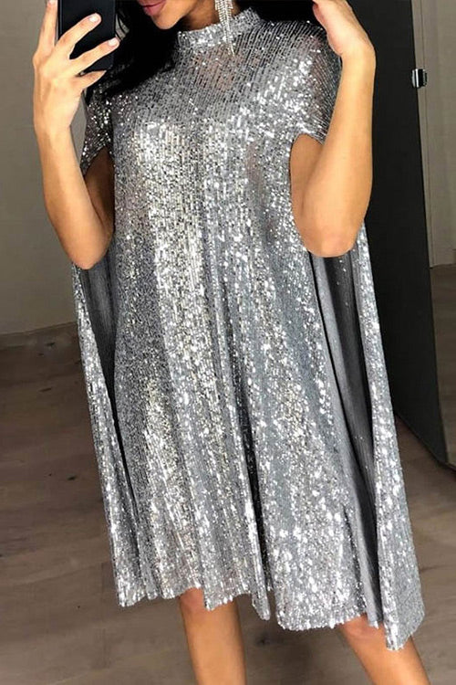 Weitese Dress Chic Sequin Party Cocktail Dress Sheath/Column Sparkle & Shine Homecoming Dress