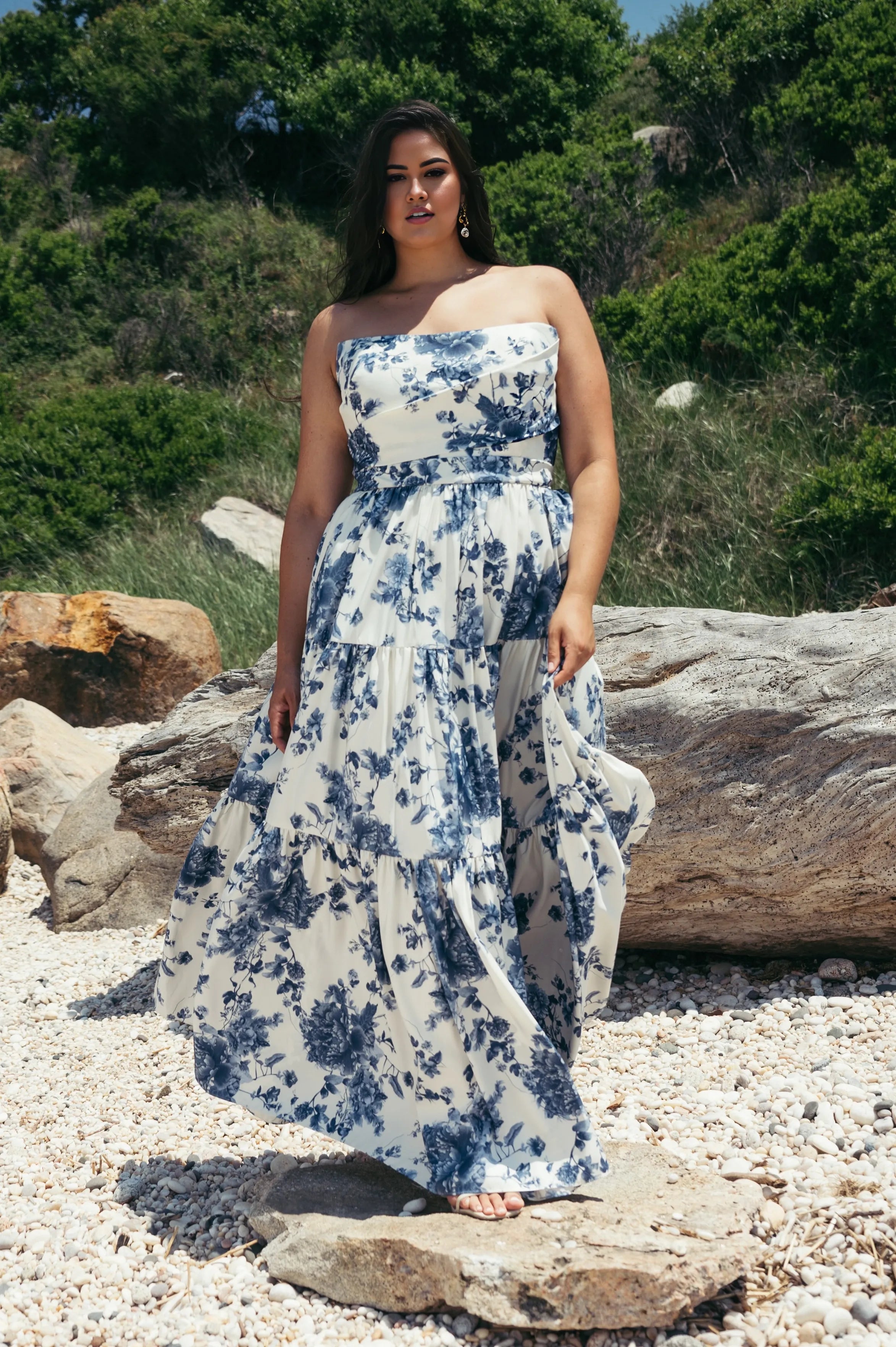 Robe Weitese classique à manches bouffantes, col bustier, bretelles spaghetti, robe de soirée, robe de demoiselle d'honneur, coupe trapèze, longueur au sol, fermeture éclair dans le dos 