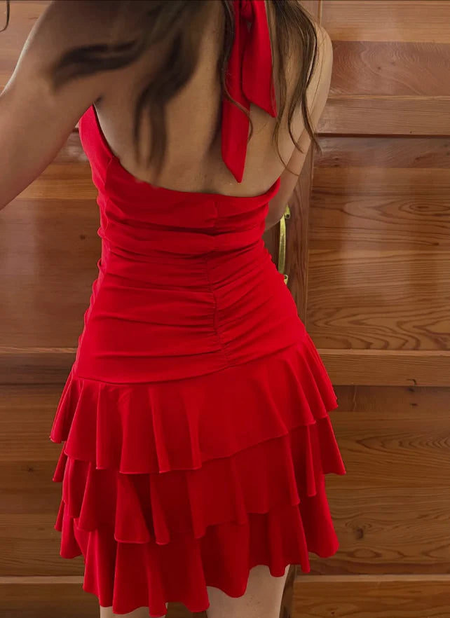 Weitese Dress Cute A Line V Neck Burgundy Chiffon Short Homecoming Dress Birthday Dress Party Dress