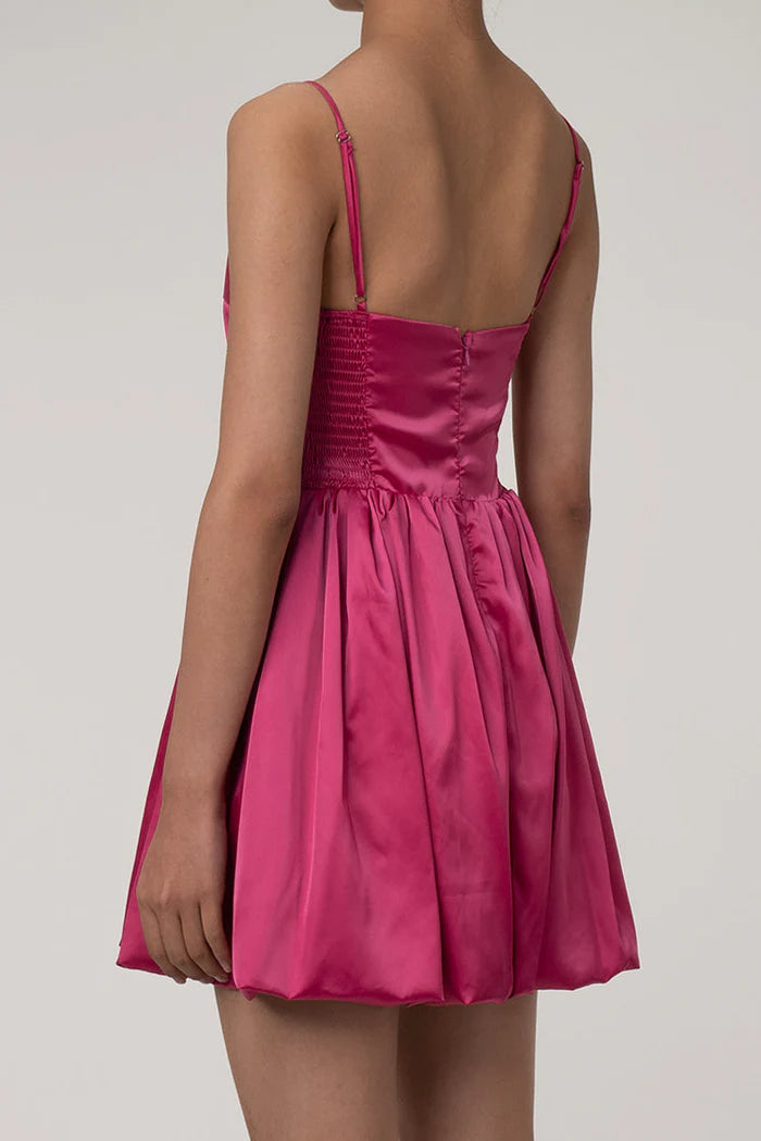 Weitese Dress Cute Sweetheart Spaghetti Straps Ruched Party Dress Sleeveless Backless Homecoming Dress