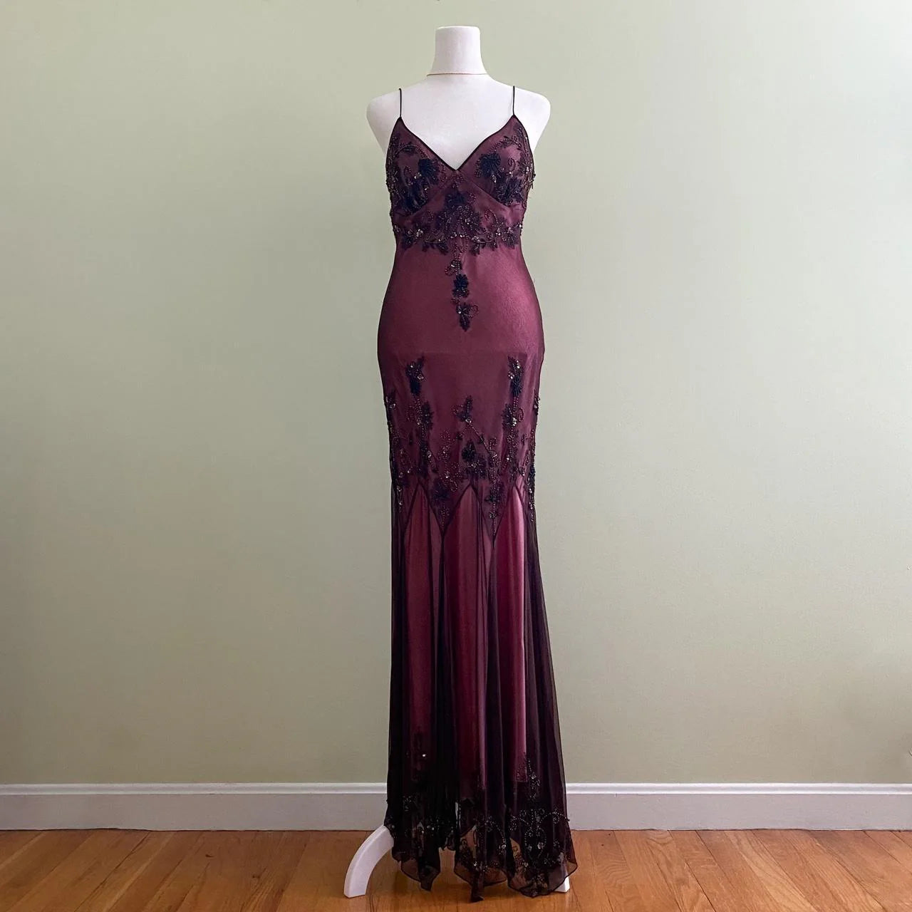 Weitese Dress Dark Red Classy Pretty Charming Elegant Exquisite Beaded Long Ball Gown Evening Gown Party Dress Prom Dress