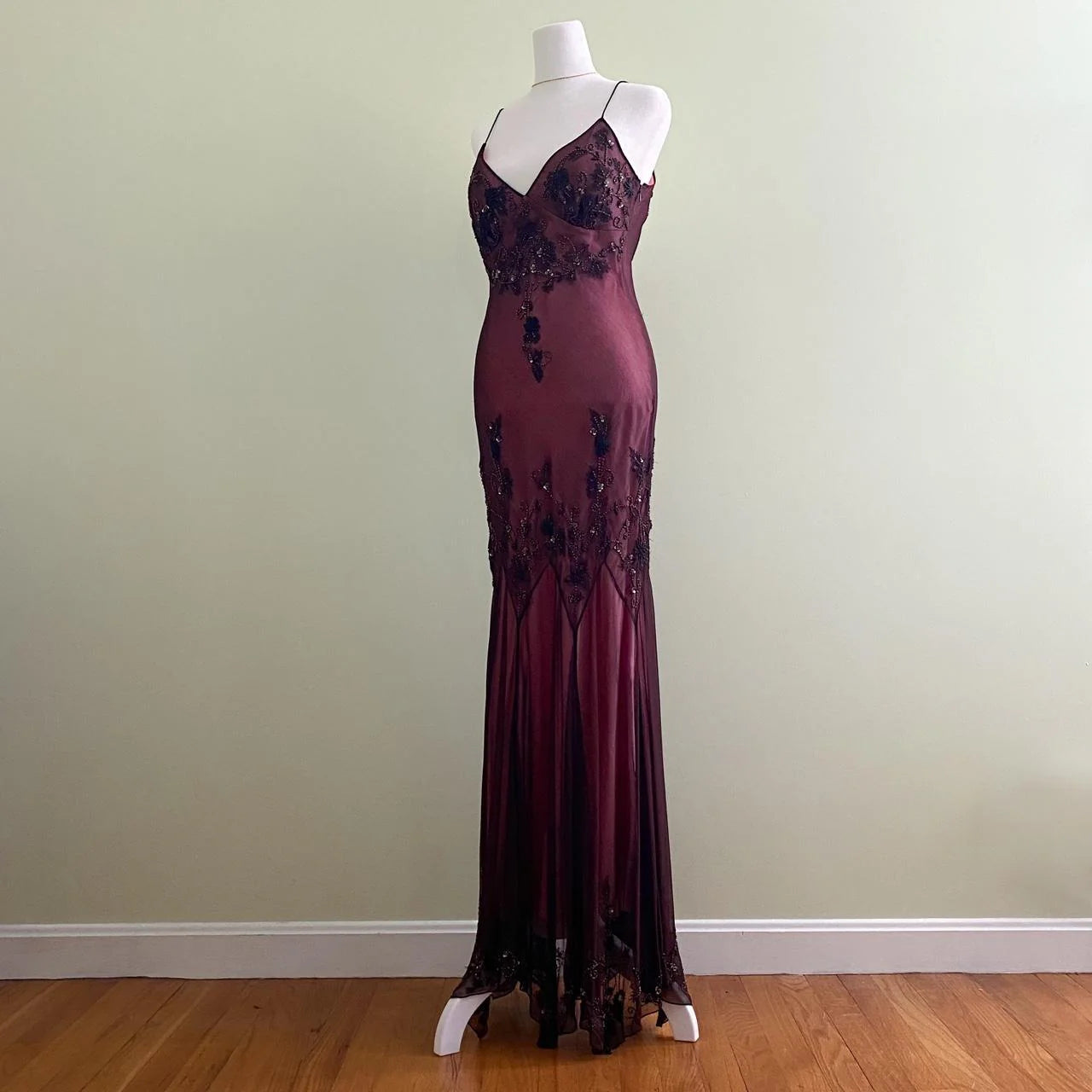 Weitese Dress Dark Red Classy Pretty Charming Elegant Exquisite Beaded Long Ball Gown Evening Gown Party Dress Prom Dress