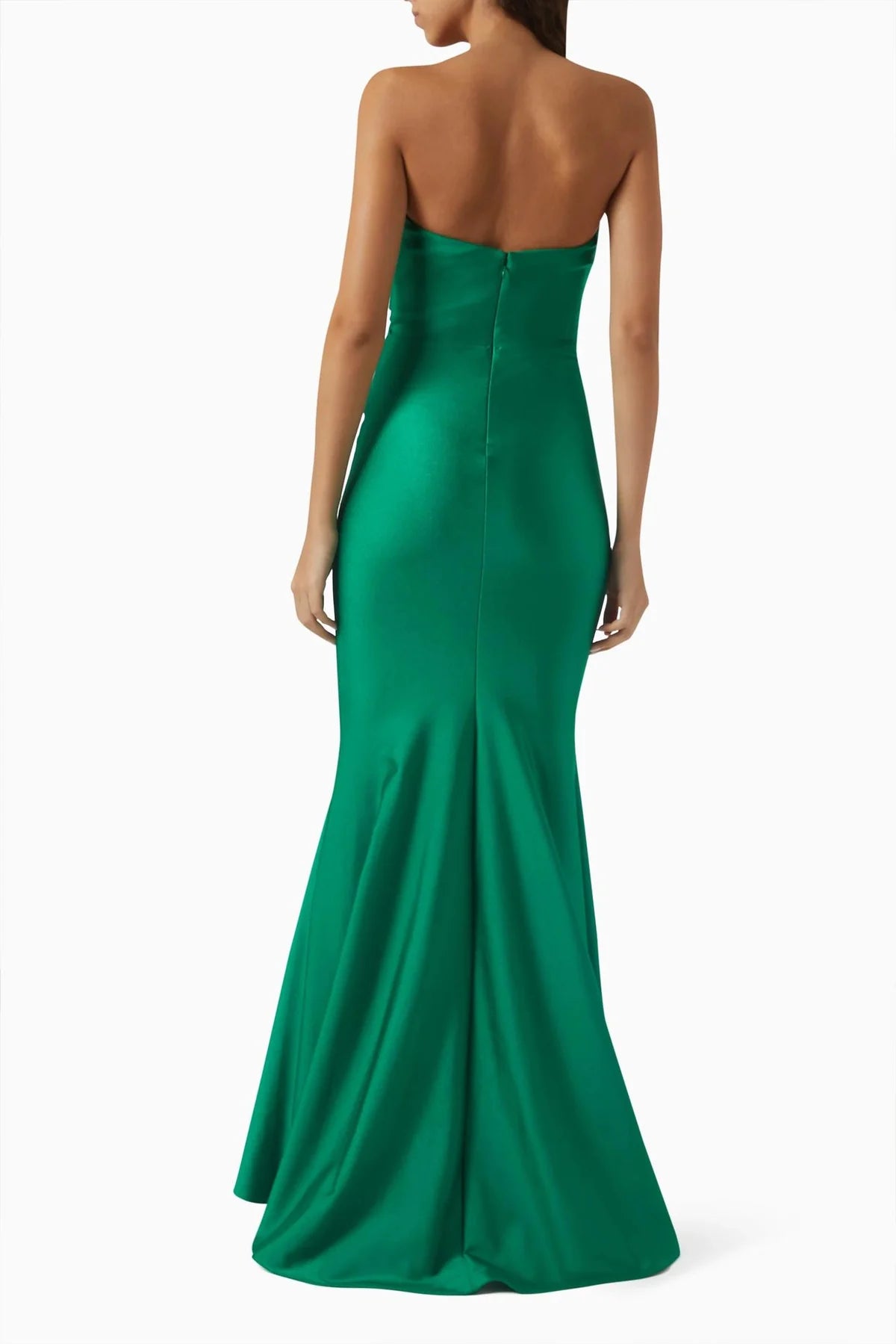 Robe Weitese élégante robe de soirée bleu clair une épaule en satin et robe de bal sirène 