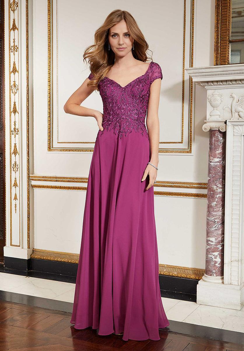 Weitese Dress Elegant Sweetheart Cap Sleeve Prom Dress A-line Full Length Ruched Mother Of The Bride With Applique