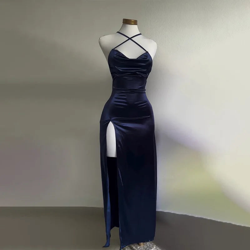 Weitese Dress European And American Hot New Dress Summer High-end Sexy Suspender Spicy Girl Dress Long Prom Dress