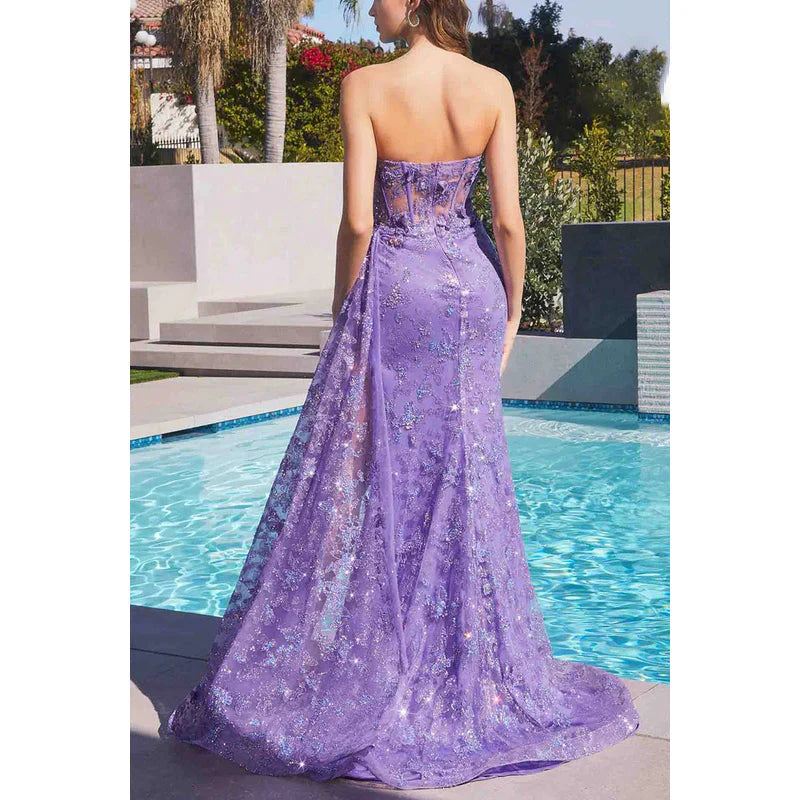 Weitese Dress Formal Women's Dresses Sweetheart Strapless Tulle Sheath Long Evening Dress Party Gown Prom Dresses Shops