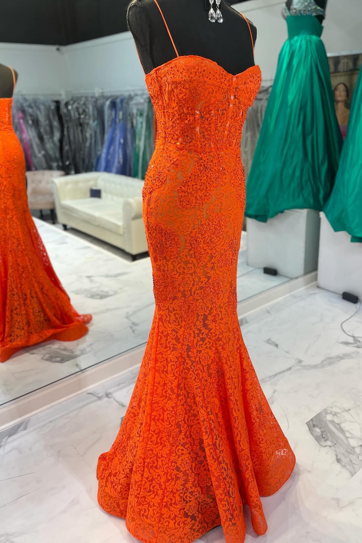 Weitese Dress Off the Shoulder Spaghetti Straps Blue Mermaid Dress Lace Applique Maxi Dress Prom Dress