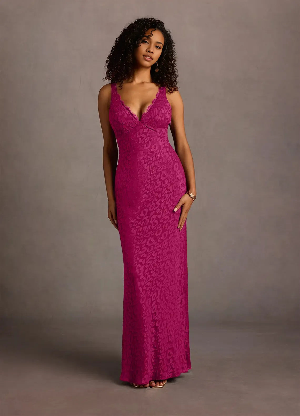 Weitese Dress Regular Straps Deep V Neck Elegant Lace Appliques Maxi Dress Sleeveless Mermaid Backless Prom Dress