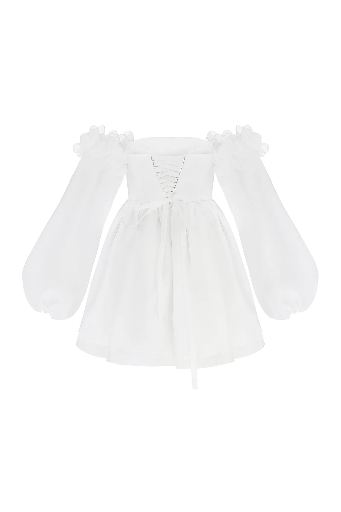 Weitese Dress Short Wedding Dress Elegant Dress Off Shoulder A-line Reception Dress Engagement Dress Bride Dress