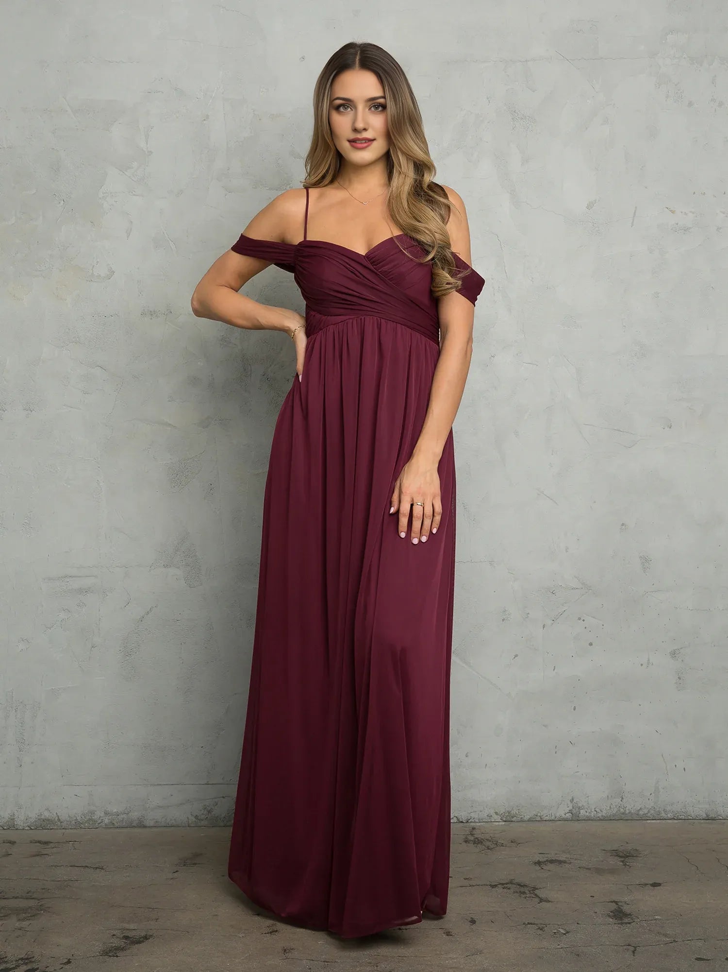 Robe Weitese à bretelles spaghetti, robe de bal formelle à fermeture éclair, sans manches, longueur au sol, robe de soirée trapèze 