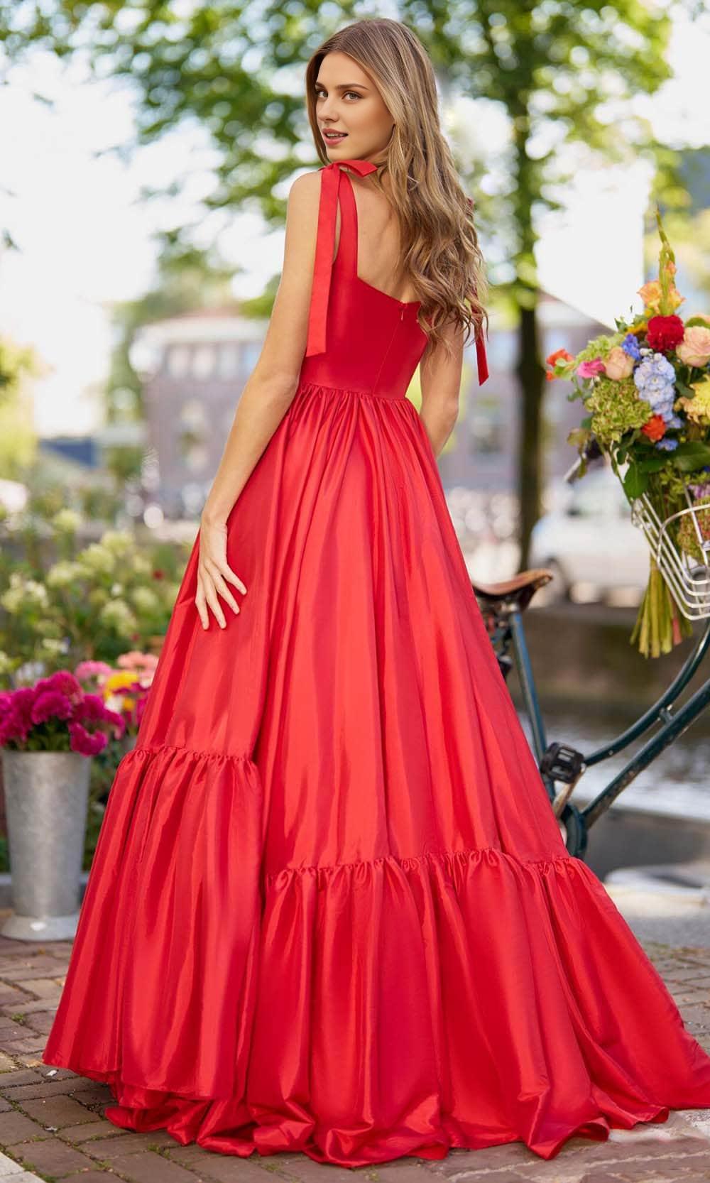 Weitese Formal Women's Dresses Sheer Off-Shoulder Bustier Prom Gown Sleeveless A-line Backless Floor Length Prom Dress Prom Dresses Stores