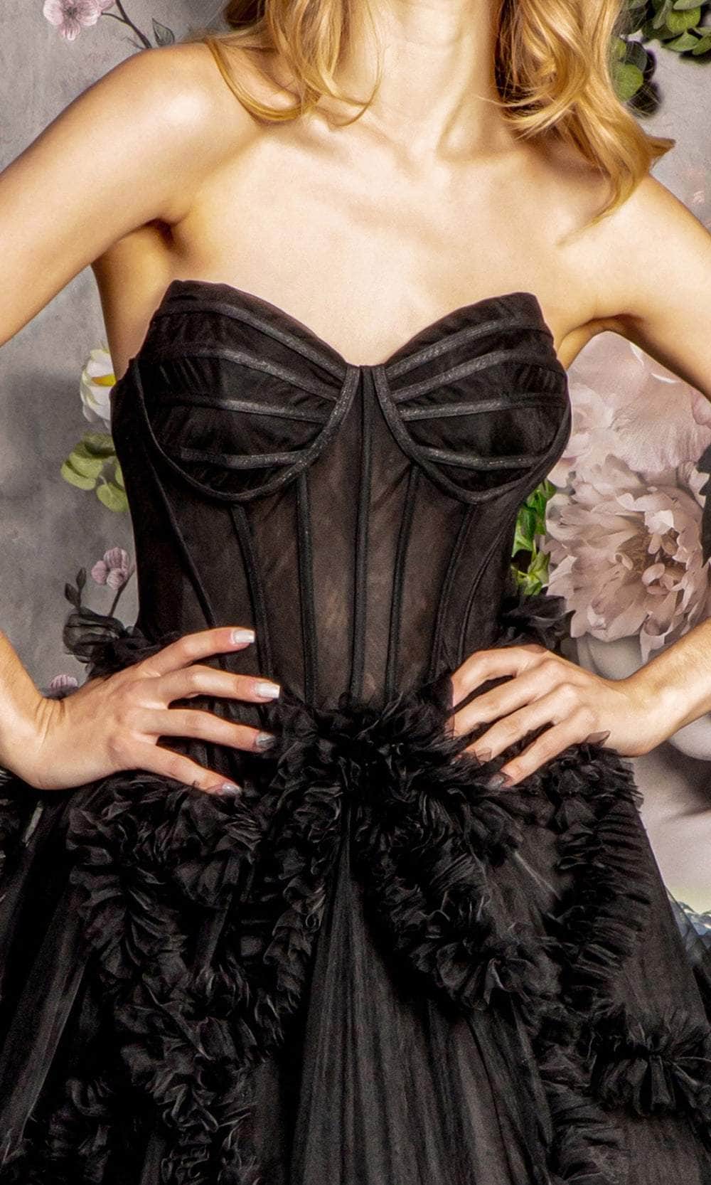 Robes de soirée Weitese pour femmes, sans bretelles, coupe trapèze, volants, décolleté en cœur, longueur au sol, sans manches, robes de bal, magasins 