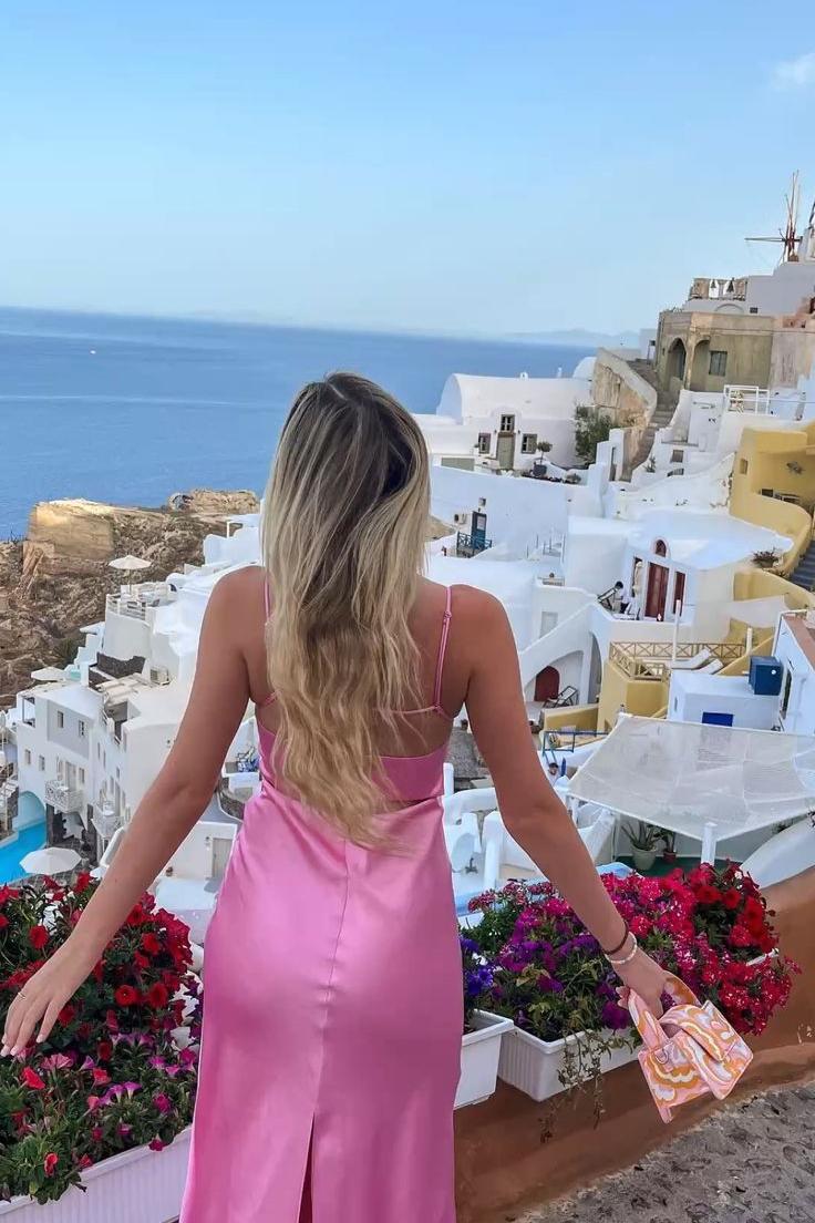 Weitese Simple Off the Shoulder Backless Spaghetti Straps Pink Sheath Long Party Dress Floor Length Prom Dress Prom Dresses Stores