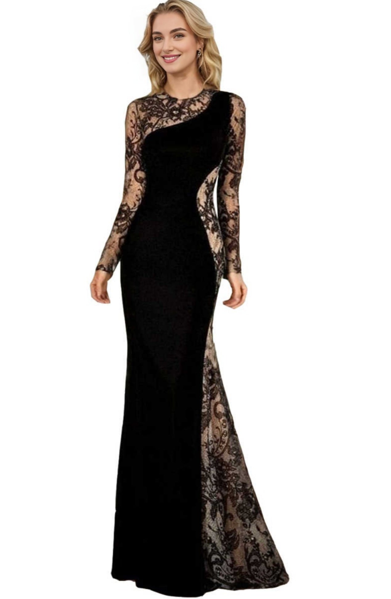 Weitese Dress A-Line Elegant Wedding Guest Black Tie Floor Length Sleeveless Off Shoulder Satin With Slit Evening Dress