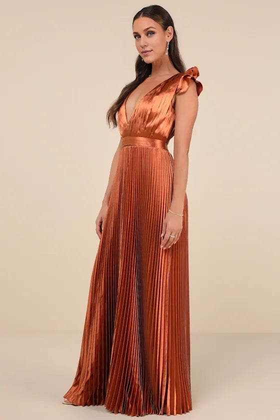 Vestido Weitese de moda, largo, plisado, de satén verde salvia, con cordones, vestido de noche, corte A, sin mangas, con volantes, vestido de fiesta. 