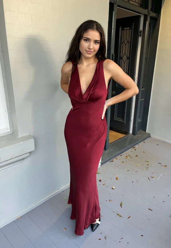 Weitese Dress Prom Dress Stores Wine Red Backless Sheath Elegant Long Party Dress Formal Dresses