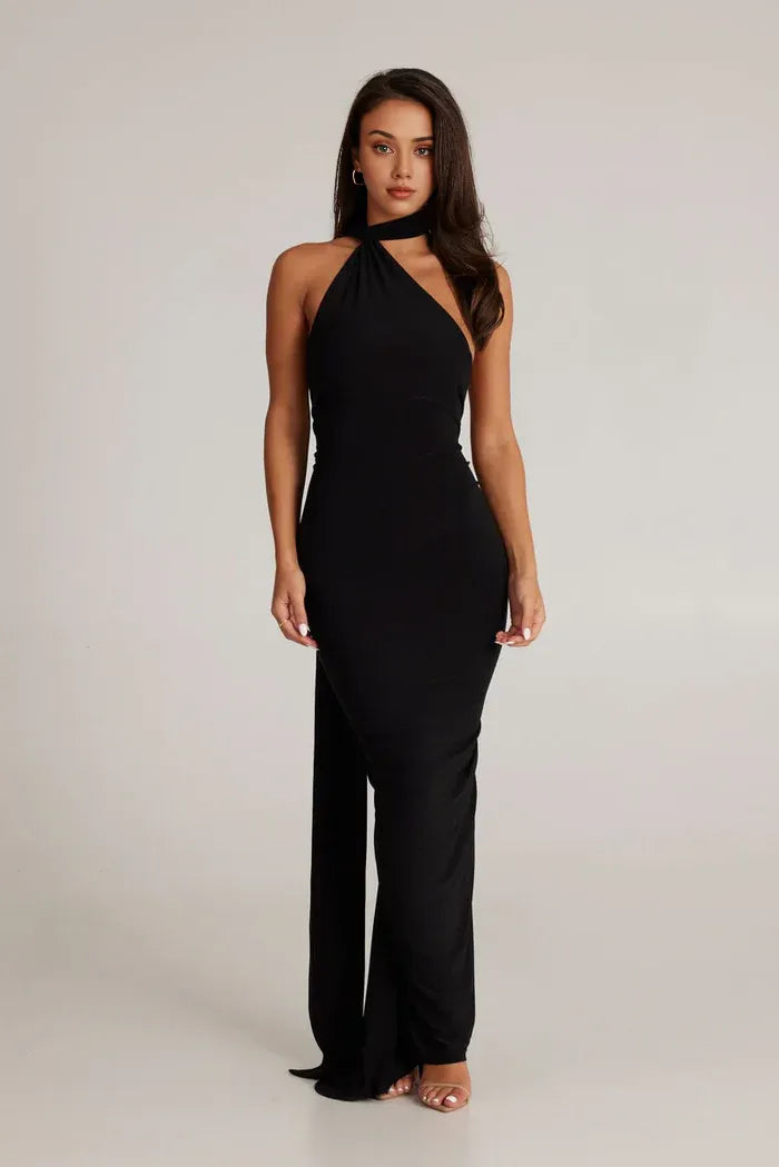 Women Sexy Backless Dress Bodycon Sleeveless Open Back Maxi Dress Going Out Elegant Party Tail Long Dress Women's Formal Dresses Wedding Guest Dress Prom Dresses Stores