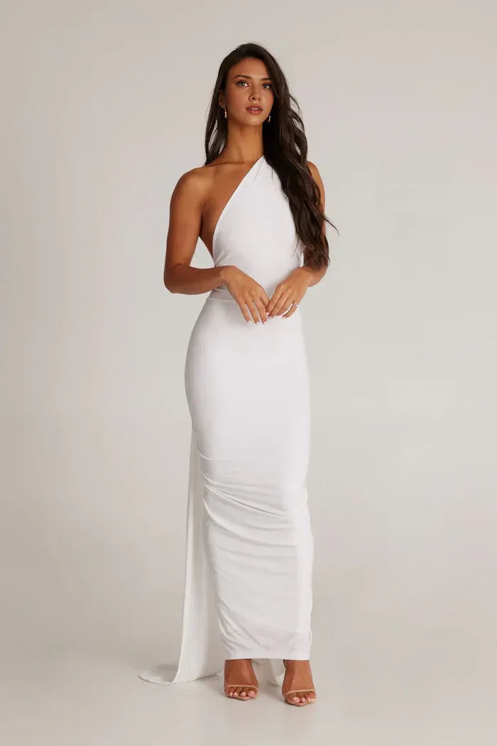 Women Sexy Backless Dress Bodycon Sleeveless Open Back Maxi Dress Going Out Elegant Party Tail Long Dress Women's Formal Dresses Wedding Guest Dress Prom Dresses Stores